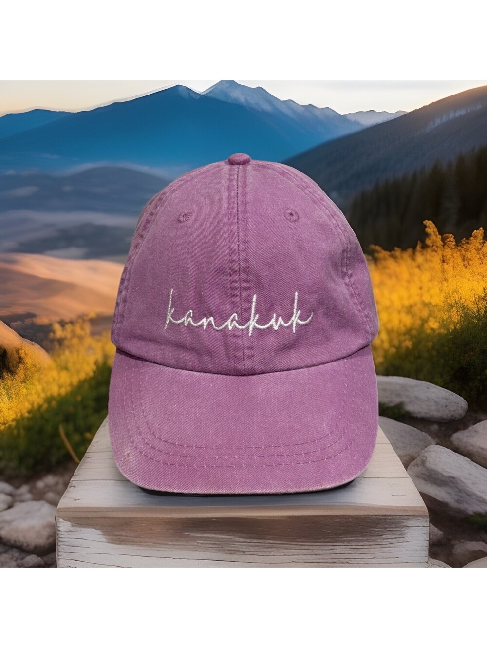 Kanakuk Christ Christian. Entered Summer Youth Camp Purple Baseball Cap